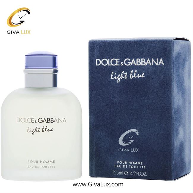  ادو تویلت مردانه  اورجینال مدل Dolce and Gabbana Light Blue Pour Homme 2025 | دولچه گابانا لایت بلو پور هوم 2025 حجم  125 میل